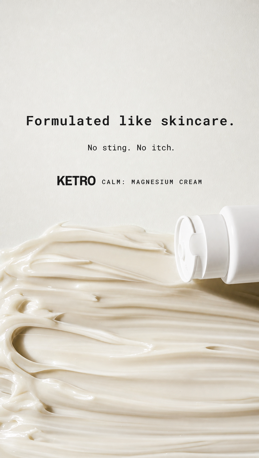 05. Macro product hero: formulated like skincare